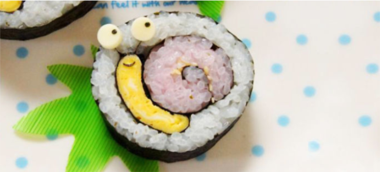 달팽이김밥 이미지