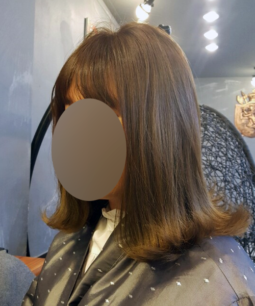 현하윤헤어라인 이미지