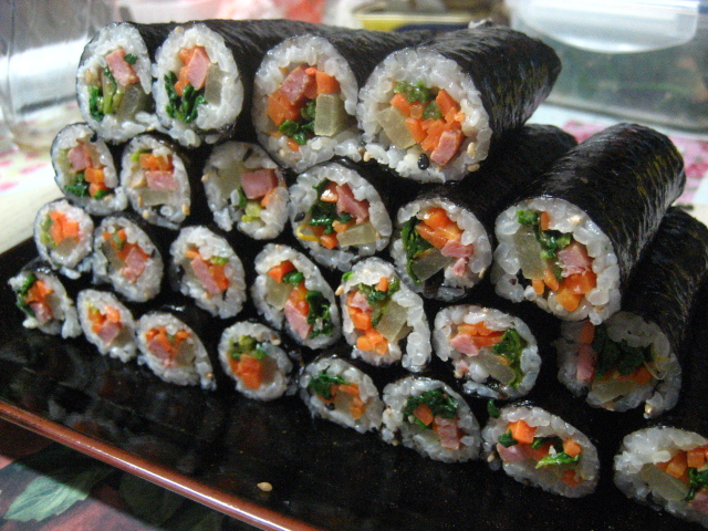 한줄김밥 이미지