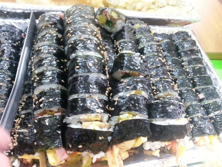 한줄김밥 이미지