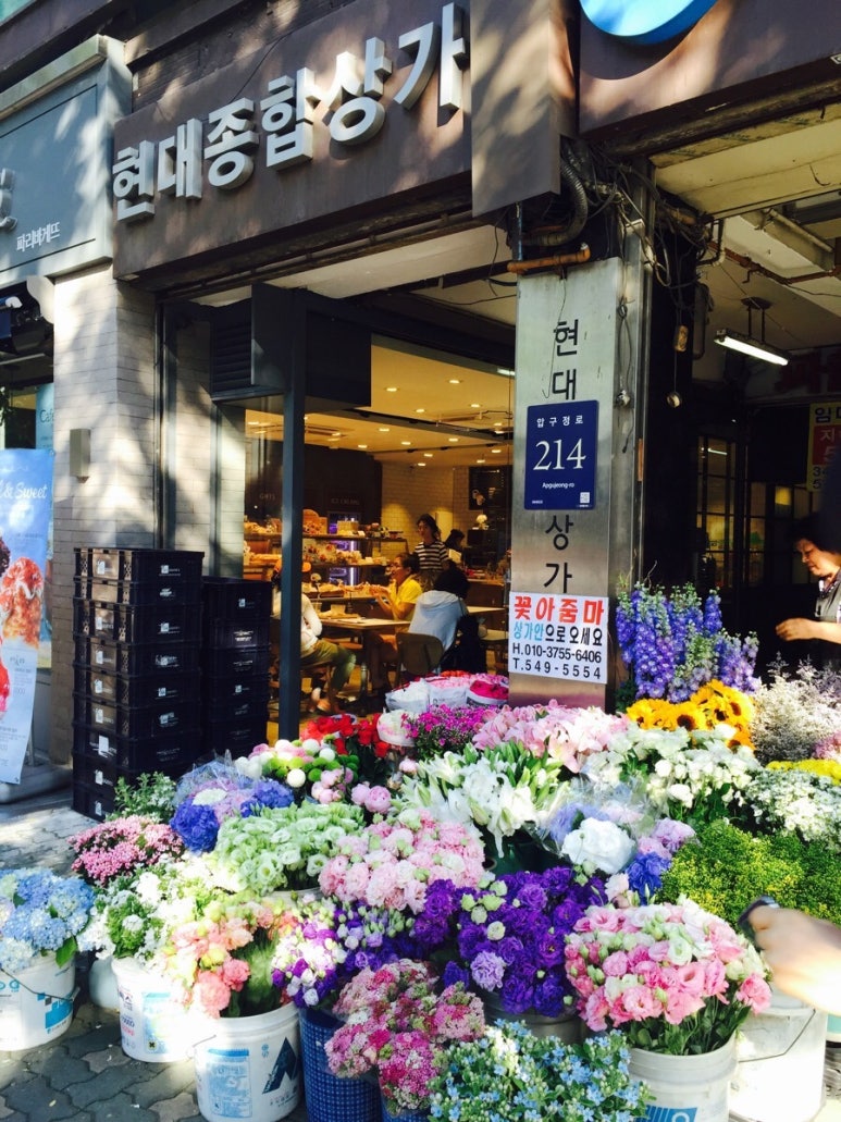 꽃아줌마 이미지