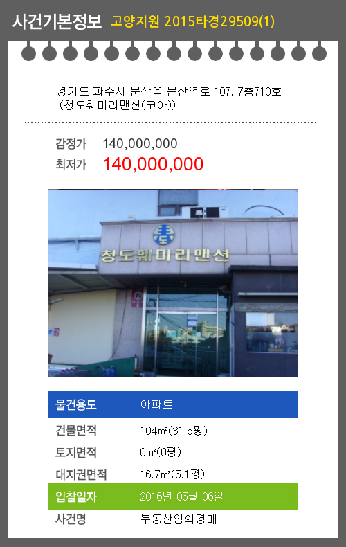 청도훼미리코아 이미지