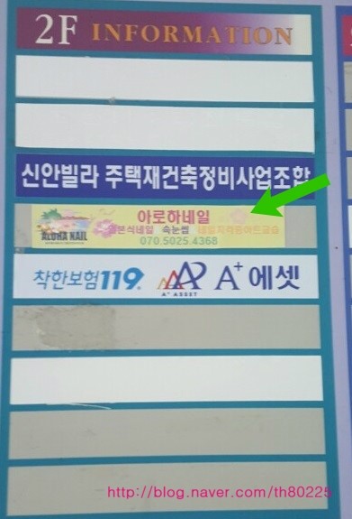 아로하네일 이미지