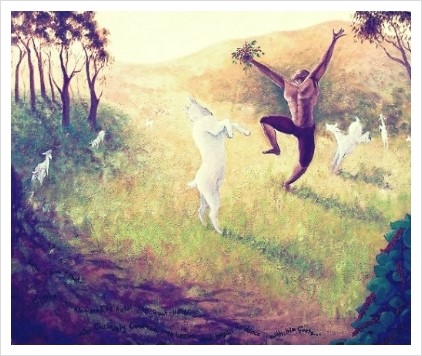 춤추는커피 이미지