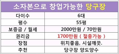 콜당구장 이미지
