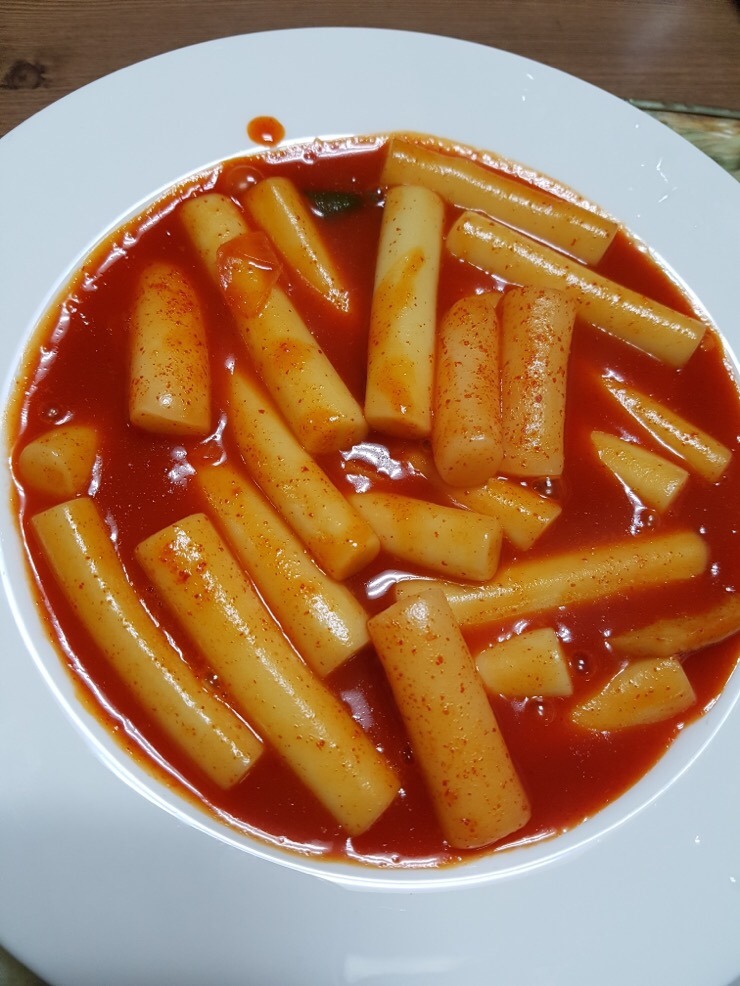 빨강떡볶이 이미지