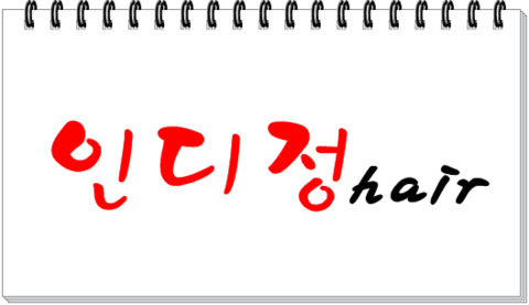 인디정헤어 이미지