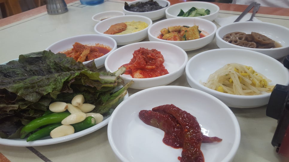 진미 감자탕 부대찌개 이미지