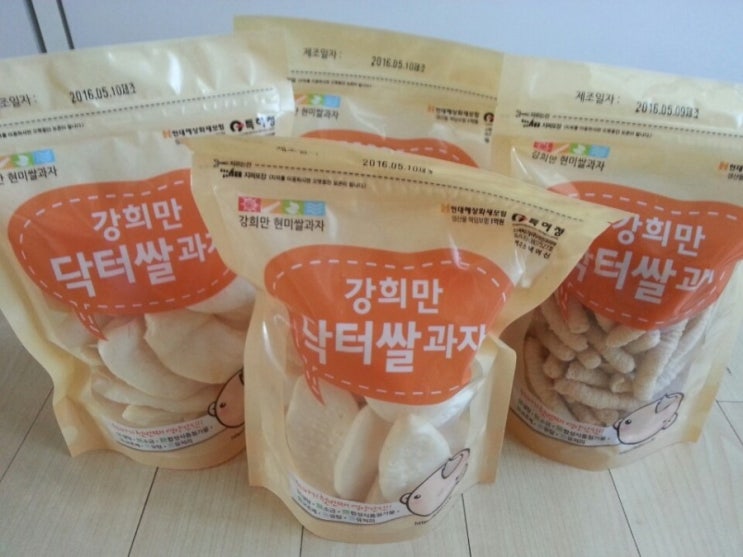 강희만쌀과자 이미지