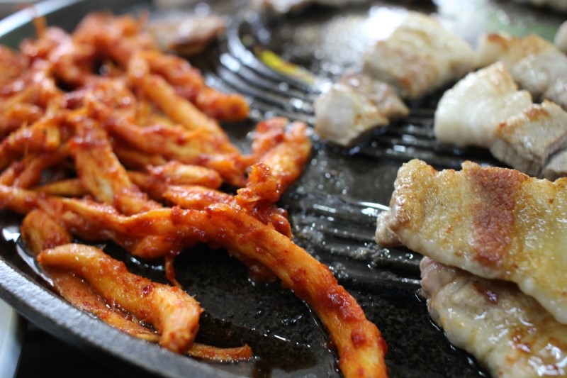 더덕솥뚜껑삼겹살 이미지