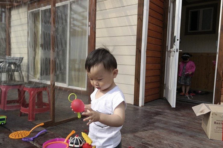 청평사계절 이미지