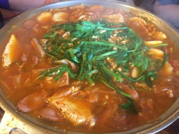 옛날 의정부 부대찌개 이미지