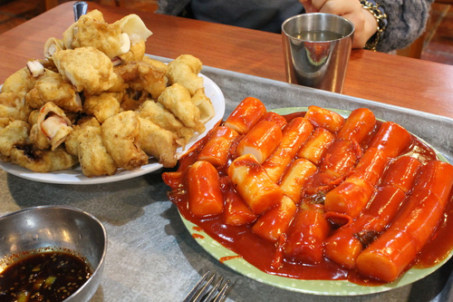 유명한떡볶이튀김 이미지