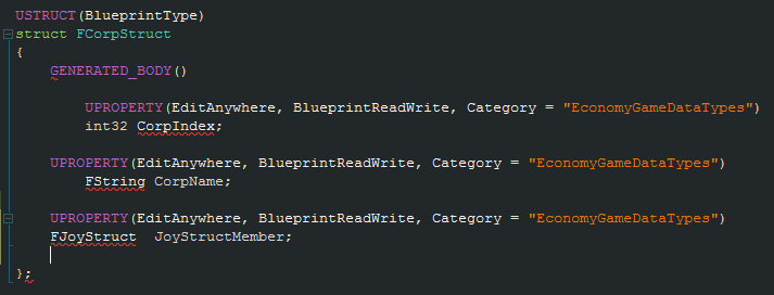 c++ / USTRUCT 구조체 선언과 사용 : 네이버 블로그