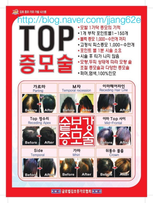 신데렐라붙임머리 이미지