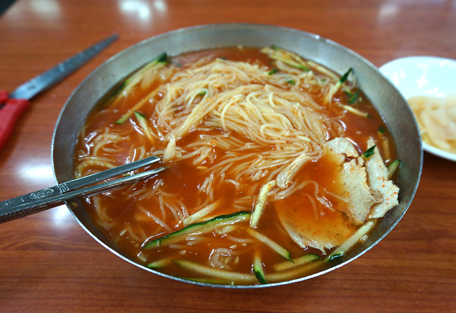 모라가야밀면 이미지