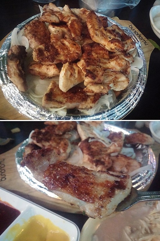 두리아숯불바베큐치킨 이미지