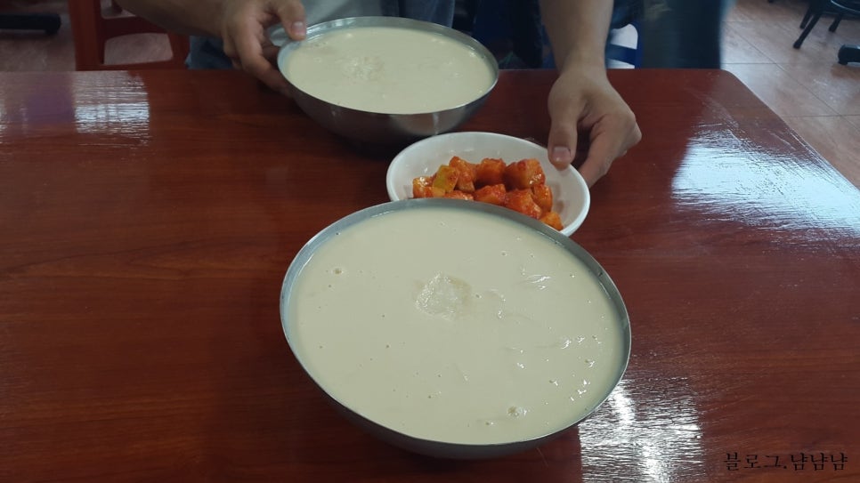 장대콩국수 이미지
