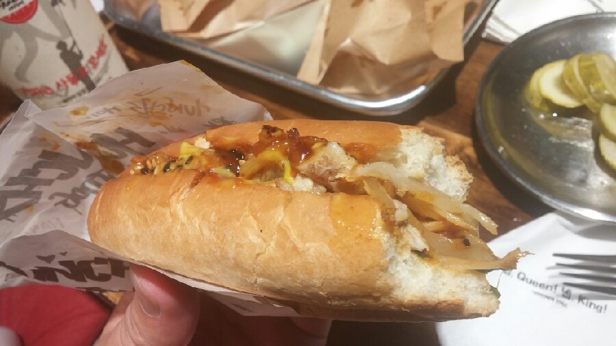 헌치스핫도그 이미지