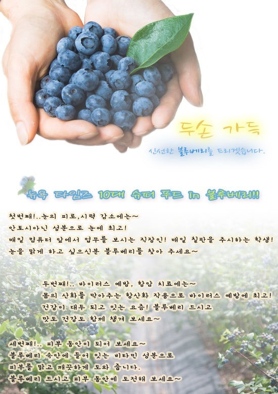 산들블루베리푸드 이미지