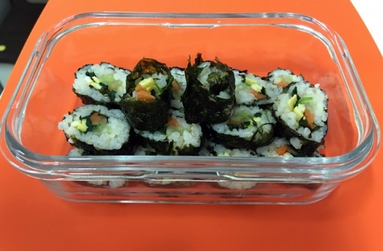 나비꼬마김밥 이미지