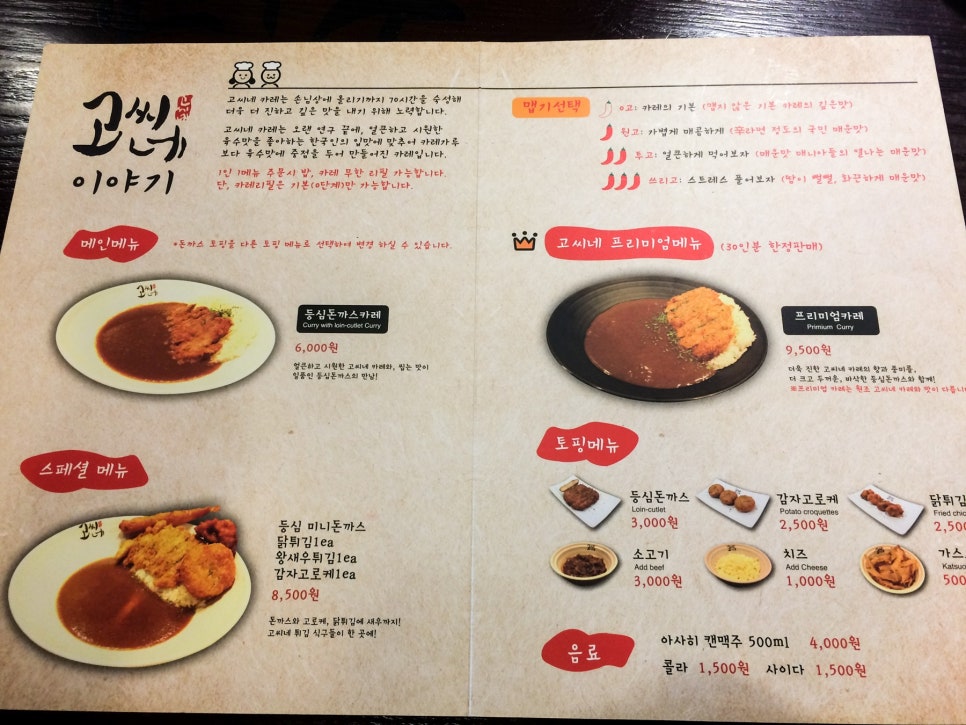 고씨네카레 이미지