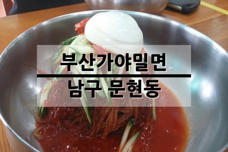 부산가야밀면 이미지