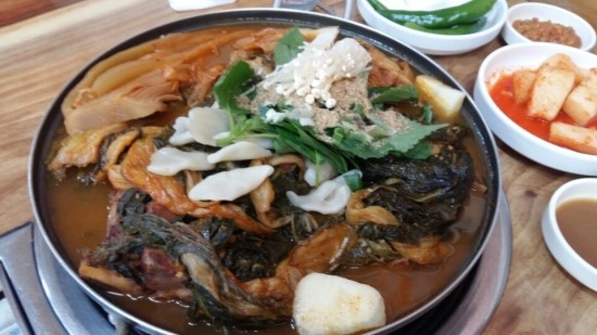 결국 오늘, 감자탕 이미지