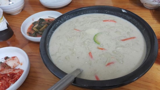 청정밀들깨수제비 이미지