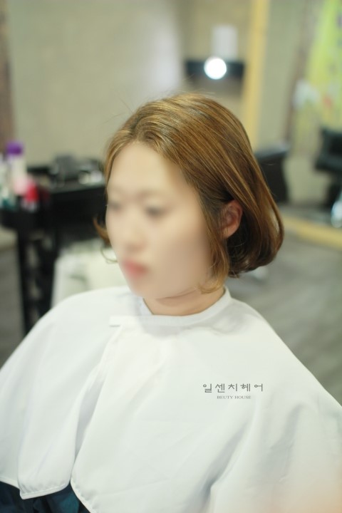 일센치헤어 이미지