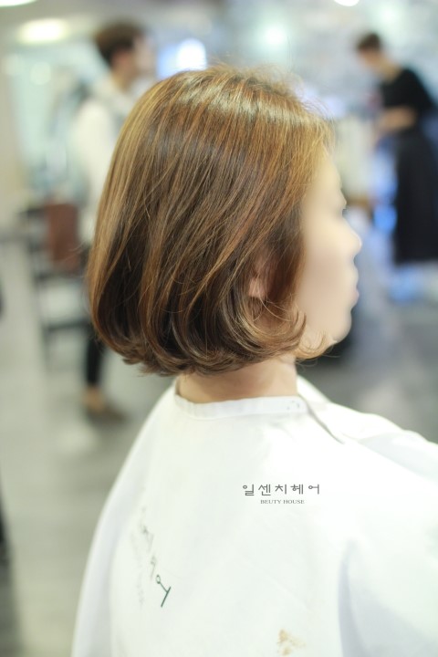일센치헤어 이미지
