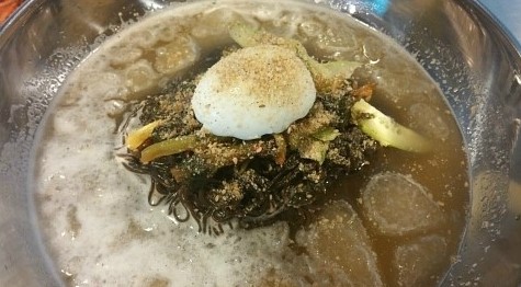 세숫대야냉면 이미지