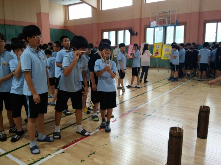 경포중학교 이미지