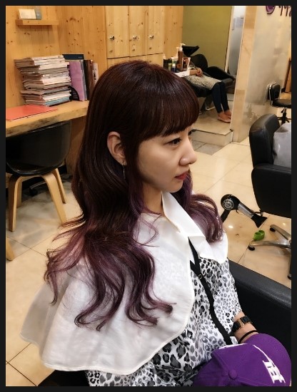 혜주헤어라인 이미지