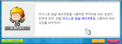 메이플헤어 이미지