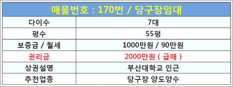 빈당구장 이미지