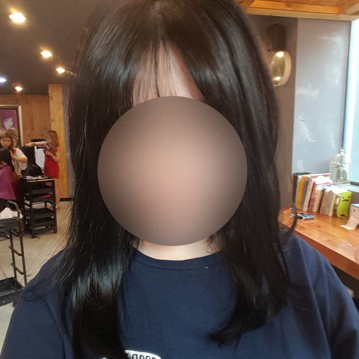현하윤헤어라인 이미지