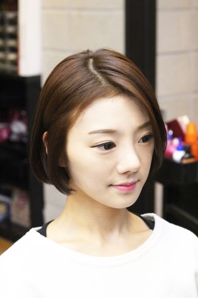 다홍헤어 이미지