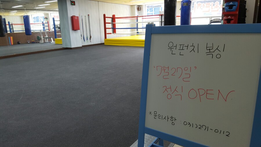 원펀치복싱클럽 이미지