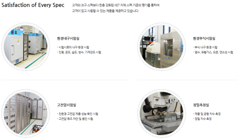 한국단자공업(주) 이미지