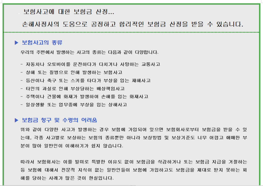보험해결사 이미지