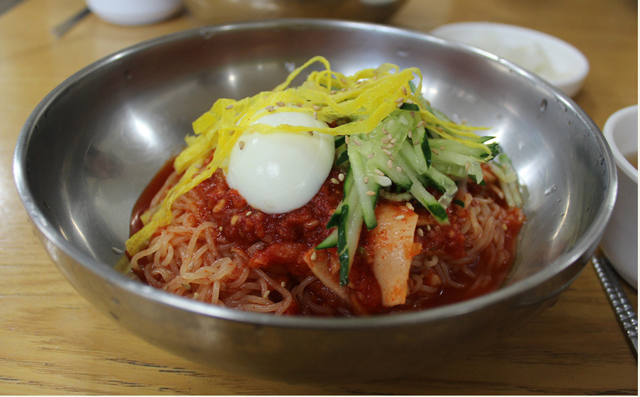 기장밀면 이미지