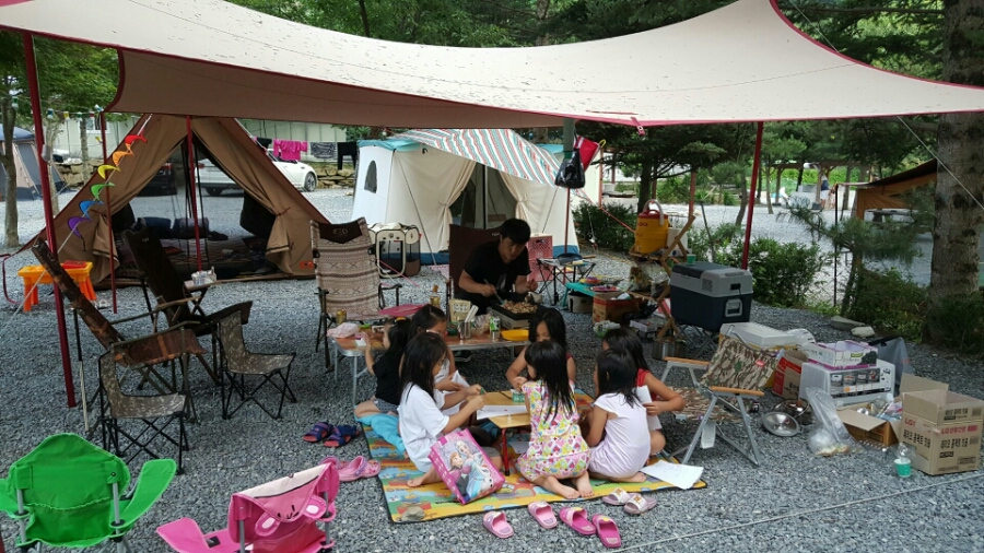 법흥캠핑장 이미지