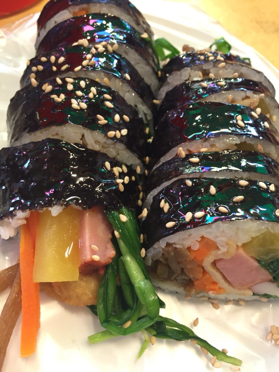 시장김밥 이미지
