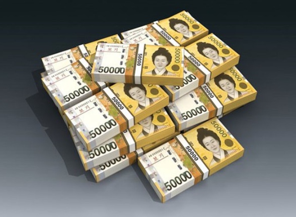 돈뭉치 이미지