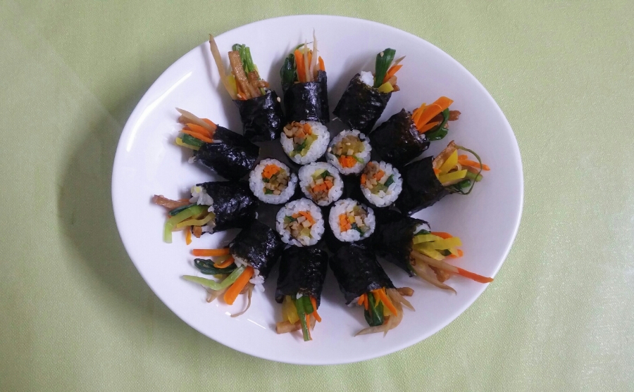나비꼬마김밥 이미지