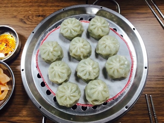 장수밀면 이미지