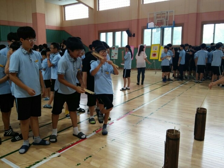 경포중학교 이미지