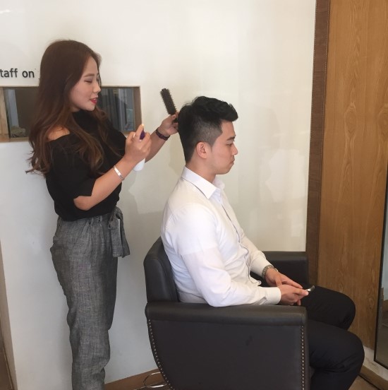 지니헤어컷 이미지