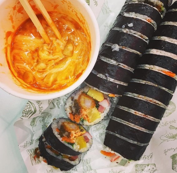 한끼김밥 이미지
